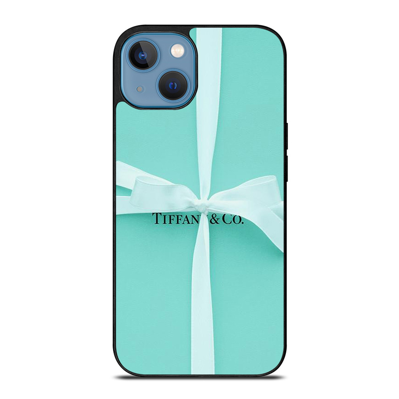 TIFFANY AND CO WHITE TAPE iPhone 13 Case Cover